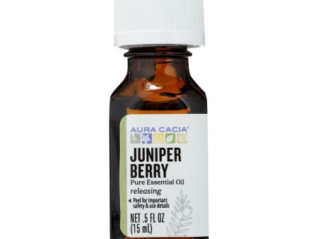 Aura Cacia - Essential Oil Juniper Berry - 0.5 Fl Oz Cheap