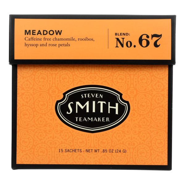 Smith Teamaker Herbal Tea - Meadow - Case Of 6 - 15 Bags Supply