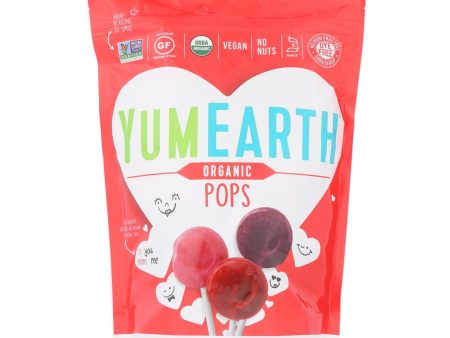 Yumearth Organics - Fruit Pops Valentine - Case Of 18 - 8.73 Oz For Cheap