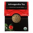 Buddha Teas - Organic Tea - Ashwaghanda - Case Of 6 - 18 Count For Sale