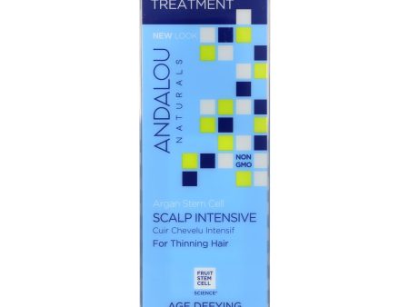 Andalou Naturals Age Defying Scalp Intensive With Argan Stem Cells - 2.1 Fl Oz Supply