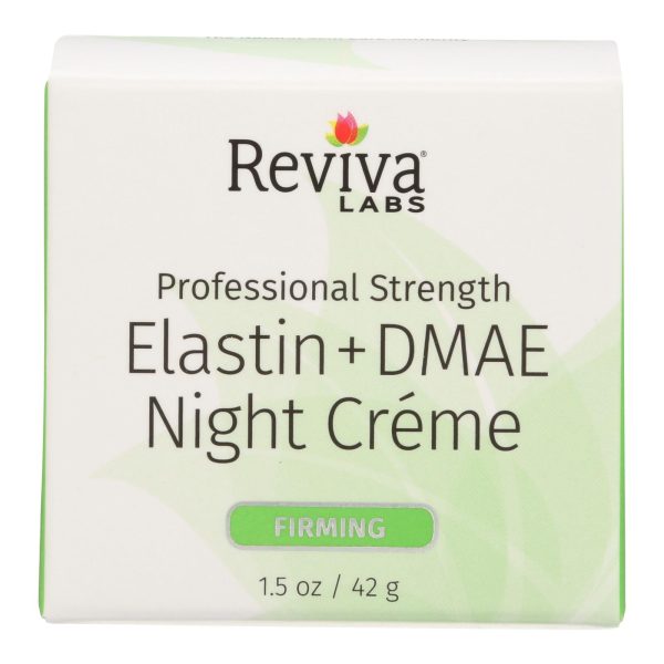 Reviva Labs - Elastin And Dmae Night Cream - 1.5 Oz Hot on Sale