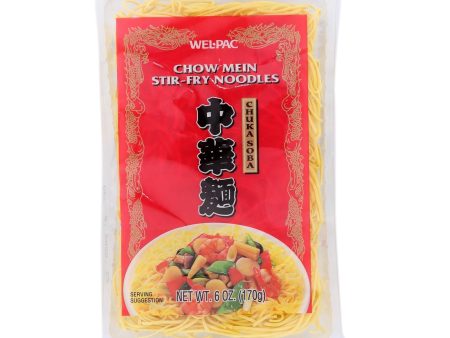 Wel-pac Chow Mein Stir-fry Noodles  - Case Of 12 - 6 Oz Online