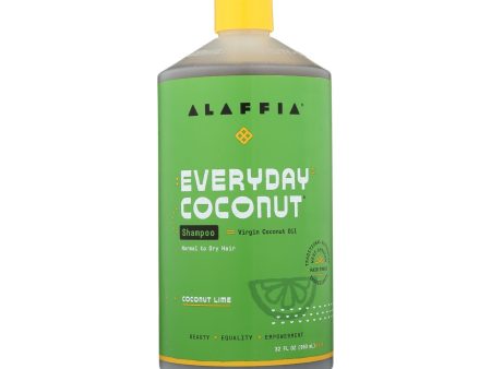 Alaffia - Everyday Shampoo - Coconut Lime - 32 Fl Oz. Fashion