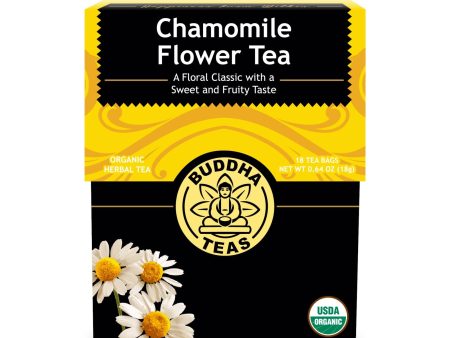 Buddha Teas - Organic Tea - Chamomile - Case Of 6 - 18 Count For Cheap