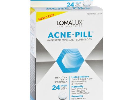 Loma Lux Laboratories Acne Pill - Chewable - Quick Dissolving - 60 Count Discount