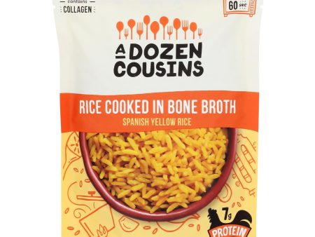 A Dozen Cousins - Rice Spanish Yellow Rte - Case Of 6-8 Oz Online Hot Sale