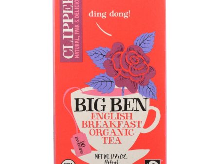 Clipper Tea - Organic Tea - Big Ben - Case Of 6 - 20 Bags For Discount