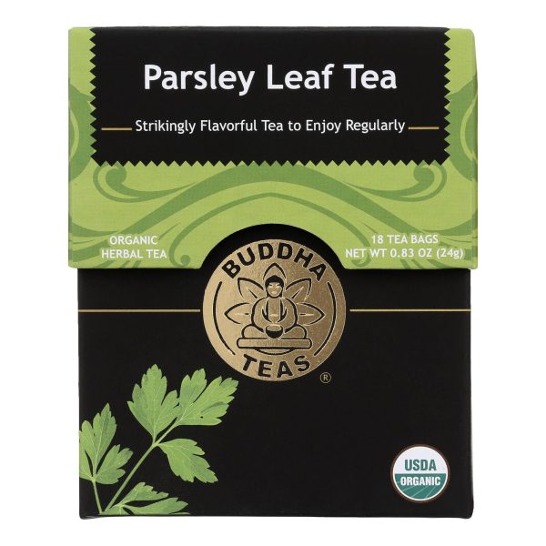 Buddha Teas - Organic Tea - Parsley Leaf - Case Of 6 - 18 Count Online Hot Sale