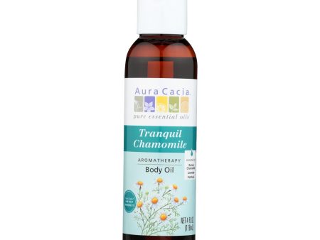 Aura Cacia - Aromatherapy Body Oil Tranquility - 4 Fl Oz Online now