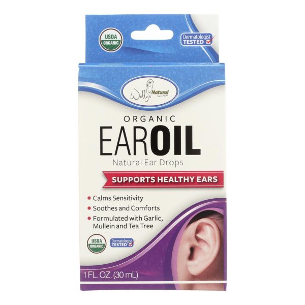 Wally s Natural Products Ear Oil - Organic - 1 Fl Oz Online Sale