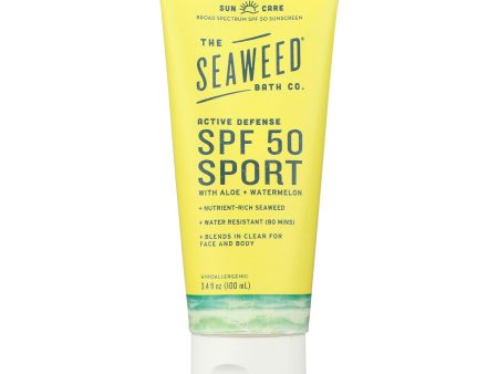 The Seaweed Bath Co - Snscrn Act Def Sprt Spf50 - 1 Each-3.4 Fz For Cheap