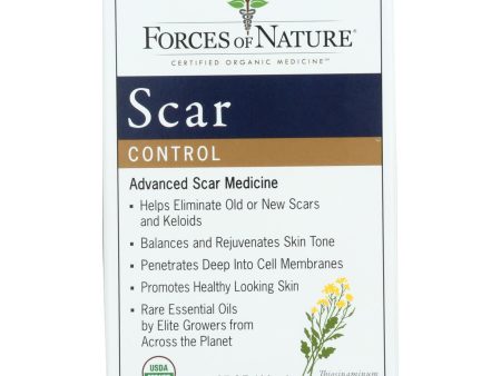 Forces Of Nature - Organic Scar Control - 11 Ml Online Hot Sale