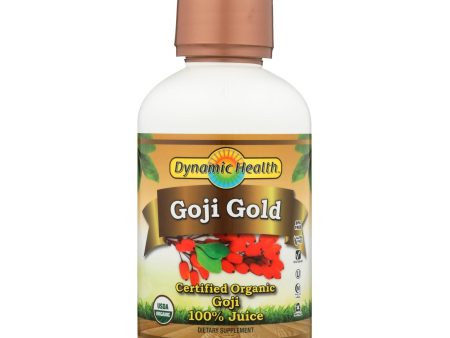 Dynamic Health Organic Certified Goji Berry Gold Juice - 16 Fl Oz For Discount