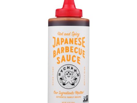 Bachan s - Sauce Japanes Bbq Hot Spicy - Case Of 6-16 Oz Cheap