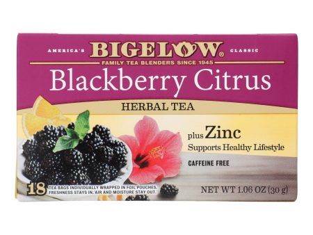 Bigelow Tea - Tea Hrbl Blckbry Citrus - Case Of 6-18 Bag Online Hot Sale