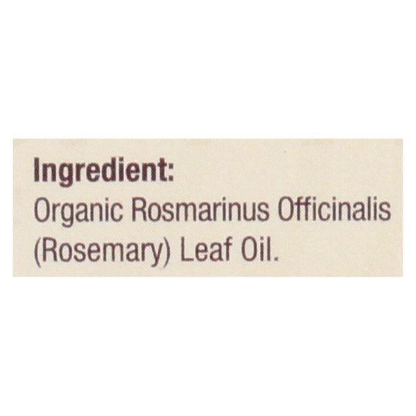 Nature s Answer - Organic Essential Oil - Rosemary - 0.5 Oz. Hot on Sale