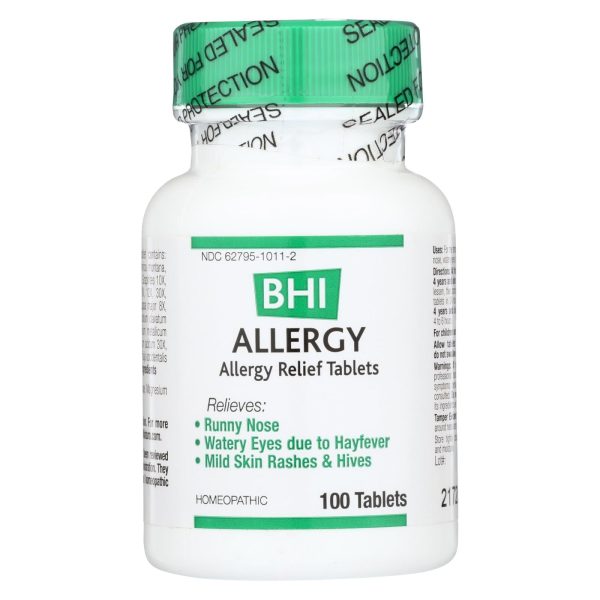 Bhi - Allergy Relief - 100 Tablets on Sale