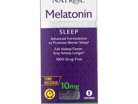 Natrol Advanced Sleep Melatonin - 10 Mg - 60 Tablets Sale