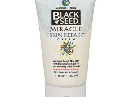 Black Seed Miracle Skin Repair Cream - Travel Size - 1 Oz Supply