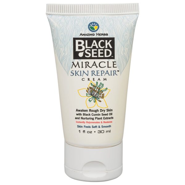 Black Seed Miracle Skin Repair Cream - Travel Size - 1 Oz Supply