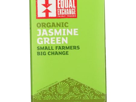 Equal Exchange Organic Jasmine Green Tea - Jasmine - Case Of 6 - 20 Bags Online now