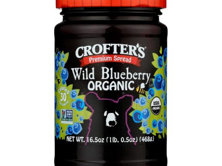 Crofters - Prem Sprd Wld Blueberry - Case Of 6-16.5 Oz For Discount