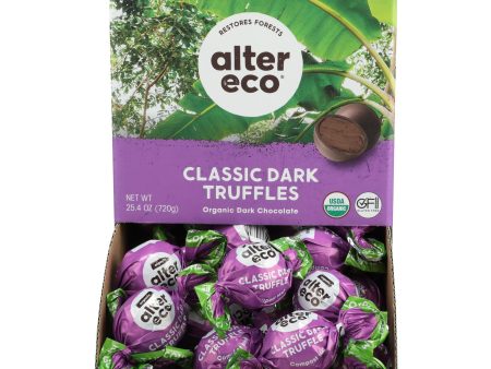 Alter Eco - Truffle Spr Dark Chocolate - Case Of 60 - 0.42 Oz Supply