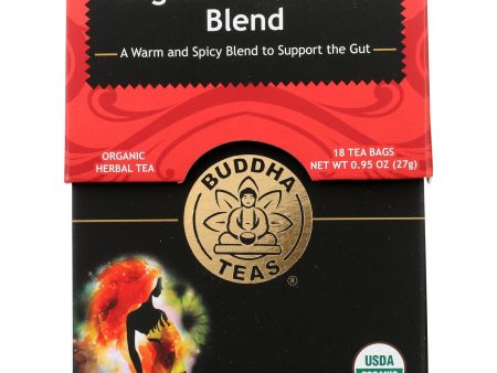 Buddha Teas - Organic Tea - Digestive Nirvana - Case Of 6 - 18 Count For Sale