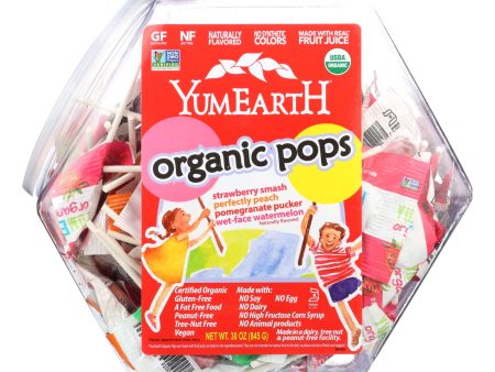 Yumearth Counter Top Assorted Fruit Lollipops Bin  - 1 Each - 30 Oz Discount