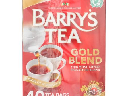 Barry s Tea - Tea - Gold Blend - Case Of 6 - 40 Bags on Sale