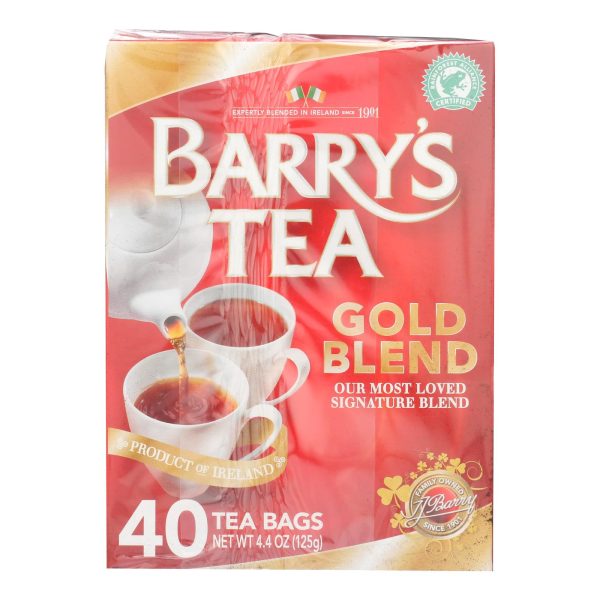 Barry s Tea - Tea - Gold Blend - Case Of 6 - 40 Bags on Sale