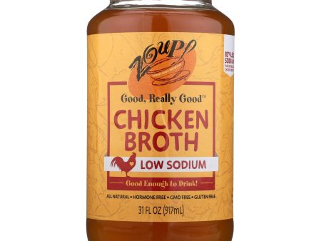 Zoup! Good, Really Good Chicken Broth - Case Of 6 - 31 Fz on Sale