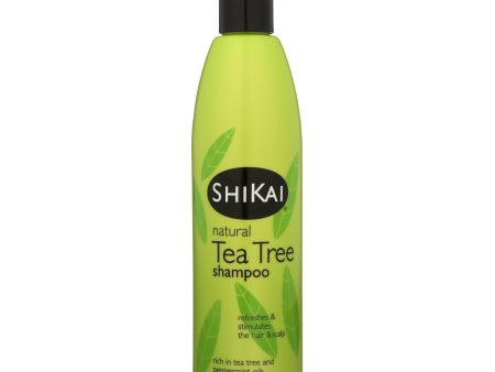 Shikai Natural Tea Tree Shampoo - 12 Fl Oz Discount