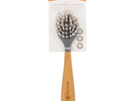 Full Circle Home - Tenacious C Cast Iron Brush And Scraper - Case Of 6 - 1 Count Online now