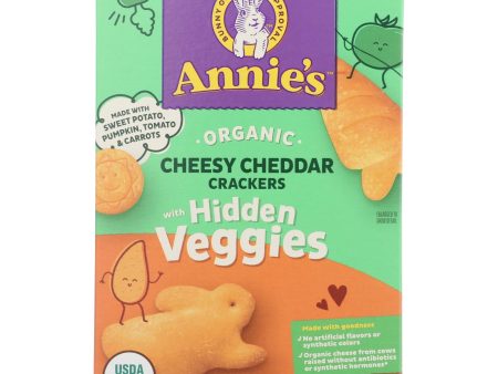 Annie s Homegrown - Crckr Chdr & Hid Veg - Case Of 12-7.5 Oz For Discount