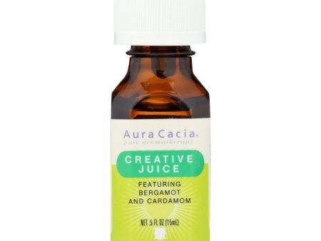 Aura Cacia - Essential Solutions Oil Creative Juice - 0.5 Fl Oz Online Sale