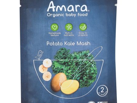 Amara - Baby Food Potato Kale - Case Of 7 - .5 Oz Online Hot Sale