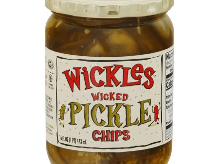 Wickles Pickle Chips - Case Of 6 - 16 Oz For Cheap