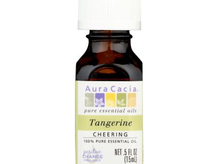 Aura Cacia - Pure Essential Oil Tangerine - 0.5 Fl Oz Online