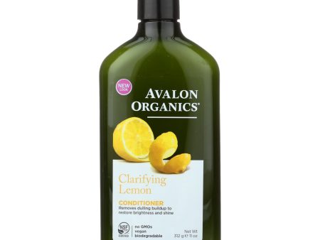 Avalon Organics Clarifying Conditioner Lemon - 11 Fl Oz Supply