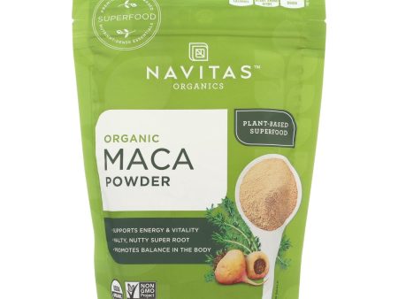 Navitas Naturals Maca Powder - Organic - 4 Oz - Case Of 12 For Sale