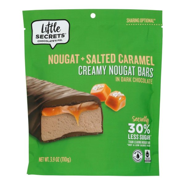 Little Secrets - Nougat Bar Salted Caramel - Case Of 6-3.9 Oz Hot on Sale