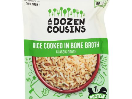 A Dozen Cousins - Rice Classic Broth Rte - Case Of 6-8 Oz on Sale