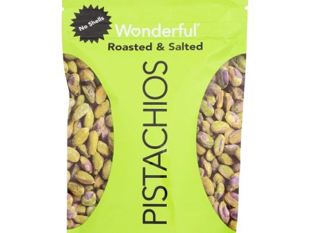 Wonderful Pistachios - Pistachio Roasted & Salted - Case Of 10-6 Oz Supply