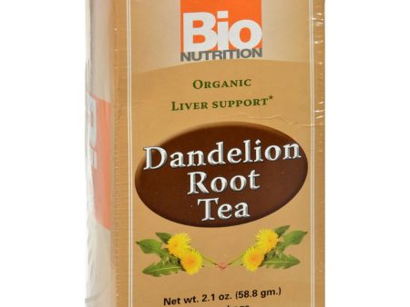 Bio Nutrition - Tea - Dandelion Root - 30 Bags on Sale