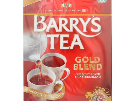 Barry s Tea - Irish Tea - Gold Blend - Case Of 6 - 80 Bags For Sale