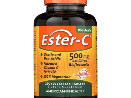 American Health - Ester-c With Citrus Bioflavonoids - 500 Mg - 225 Vegetarian Tablets Hot on Sale