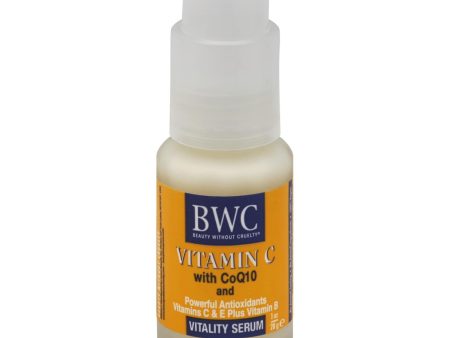 Beauty Without Cruelty Vitality Serum Vitamin C With Coq10 - 1 Fl Oz Hot on Sale