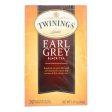 Twinings Tea Earl Grey Tea - Black Tea - Case Of 6 - 20 Bags Discount